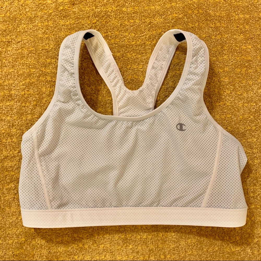 Reversible Champion sports bra Black and white